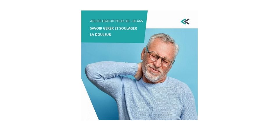 Atelier “Savoir gérer et soulager la douleur” les mercredis du 18/05 au 01/06 à Kirrwiller