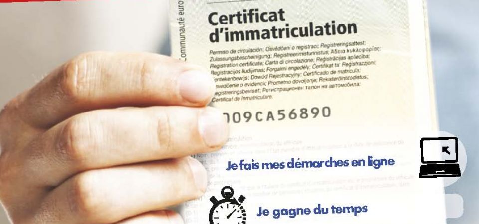 Carte grise - Démarches administratives 2021 (Arnaque aux faux sites administratifs)