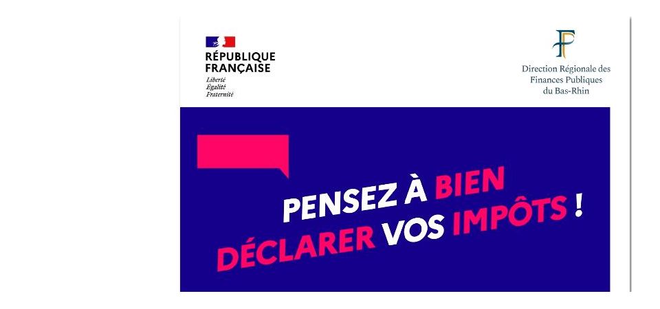 Ouverture de la déclaration des revenus