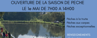 Ouverture de la saison de pêche 2026